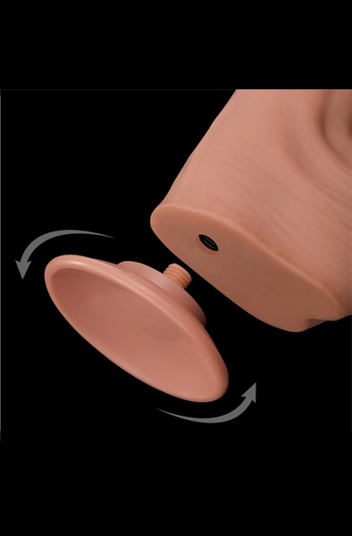 Lovetoy Dildo mit zweischichtiger Gleithaut 29 cm - XL Dildo 7