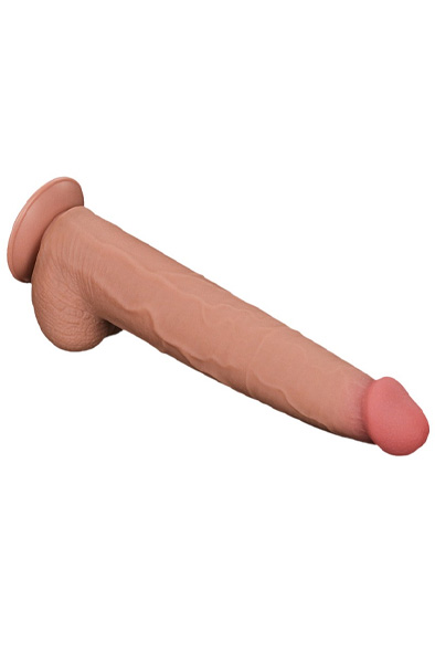 Lovetoy Dual Layer Gleithaut Dildo 34 cm - XL Dildo 4