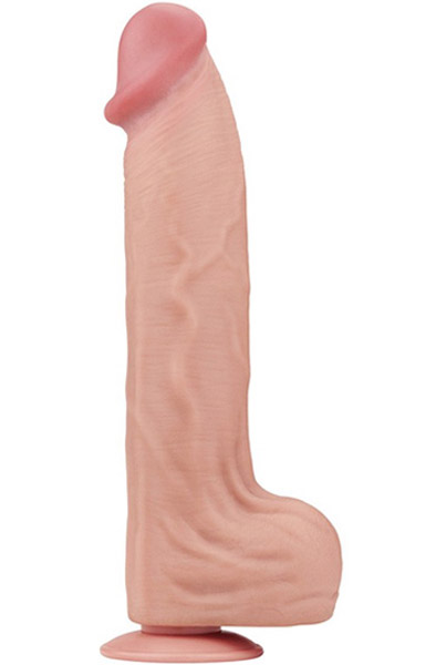 Lovetoy Dual Layer Gleithaut Dildo 36 cm - XL Dildo 1