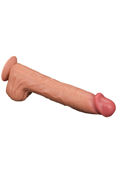 Lovetoy Dual Layer Gleithaut Dildo 36 cm - XL Dildo 4