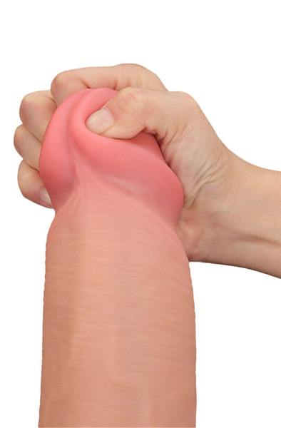 Lovetoy Dual Layer Gleithaut Dildo 36 cm - XL Dildo 6