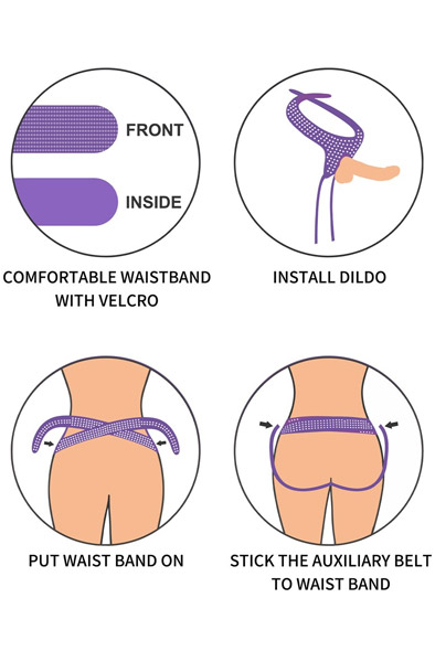 Lovetoy Easy Strap On Harness - Umschnalldildo mit Geschirr 6