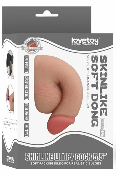 Lovetoy hautähnlicher schlaffer Penis 14cm - Packer 3