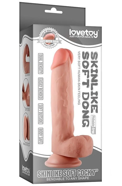 Lovetoy Hautähnlicher Schwanz 20,5 cm - Dildo 4