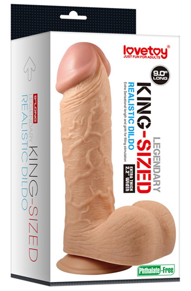 Lovetoy Kingsized Realistischer Dildo 23cm - Dildo 3
