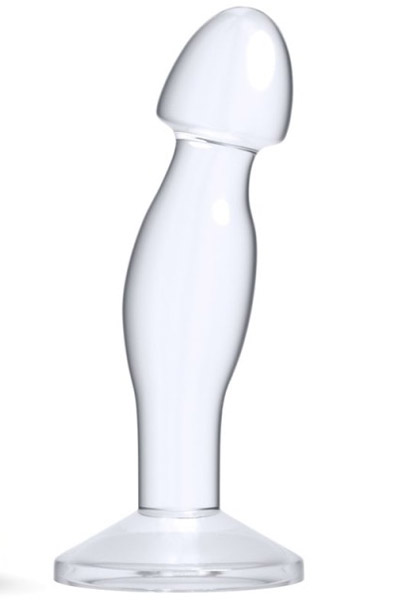 Lovetoy Makelloser klarer Prostata-Plug 16.5cm - Analplug 1