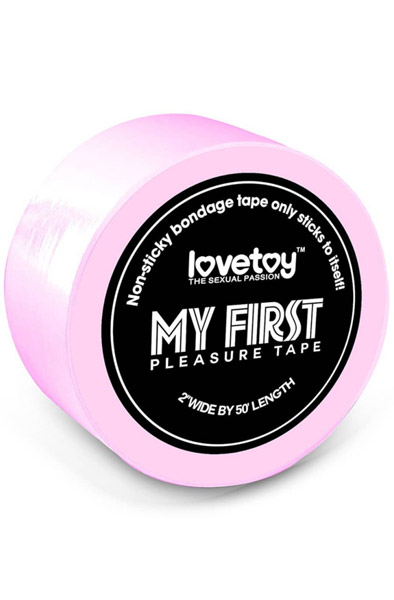 Lovetoy Nicht-Klebendes Bondage Tape Rosa 15m - Bondage-Band 1