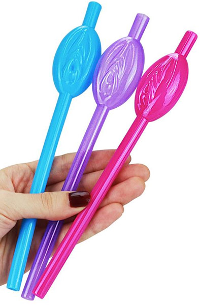 Lovetoy Pussy-Strohhalme 9er-Pack - Strohhalme 2