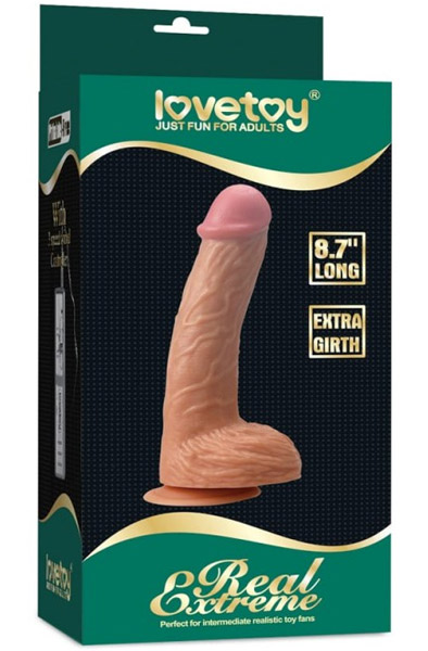 Lovetoy Real Extreme Extra Breiter Dildo 22 cm - Dildo 2
