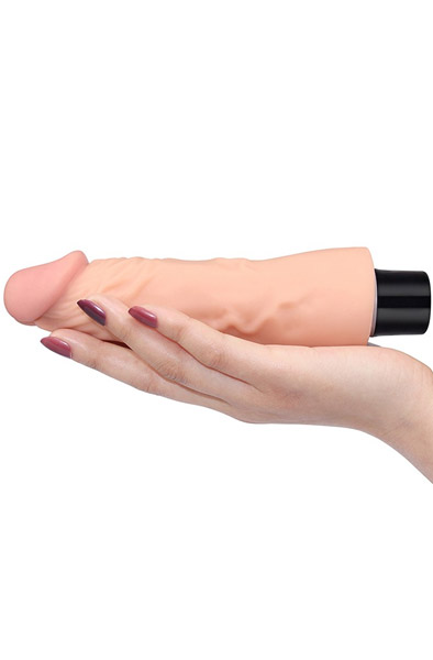 Lovetoy Real Softee Vibrationsdildo 18 cm - Vibrierender Dildo 3