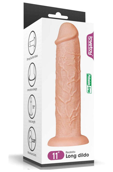 Lovetoy Realistic Long Dildo 28 cm - Dildo 3