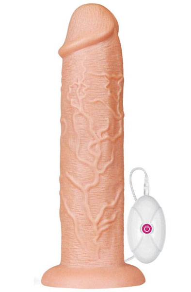 Lovetoy Realistic Long Vibrating Dildo 28 cm - XL-Dildo mit Vibration 1