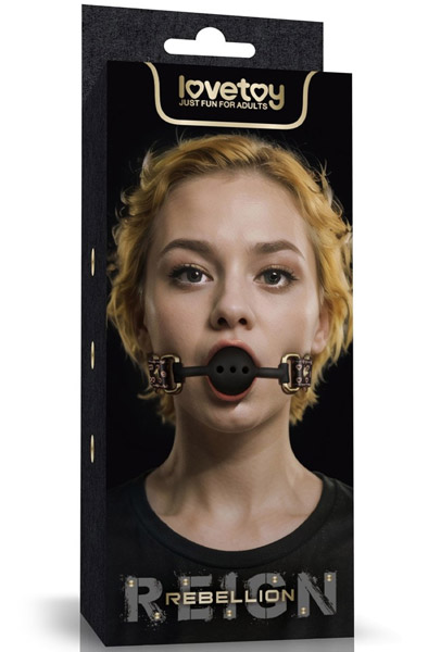 Lovetoy Rebellion Reign Knebel mit Ball - Knebelball 5