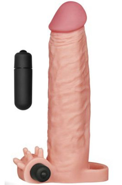 Lovetoy Vergnügungs-Vibrationshülle - Vibrierender Penisverlängerer 1
