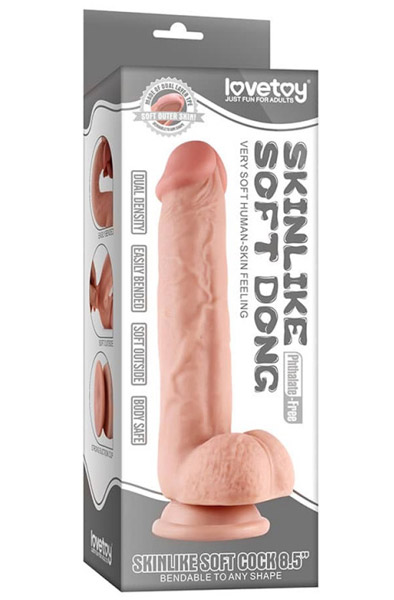 Lovetoy Weicher Schwanz 24,5 cm - Realistischer Dildo 3
