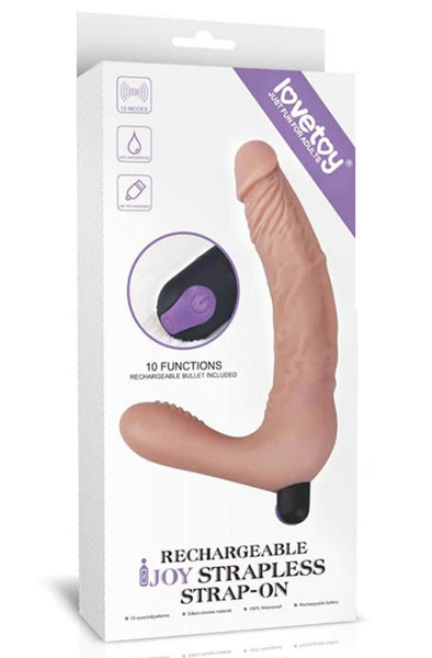 Lovetoy Wiederaufladbarer IJOY Strapless Strap-On - Strap-on 4