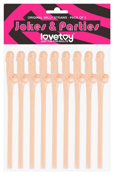 Lovetoy Willy-Strohhalme - Snopp Straw 1