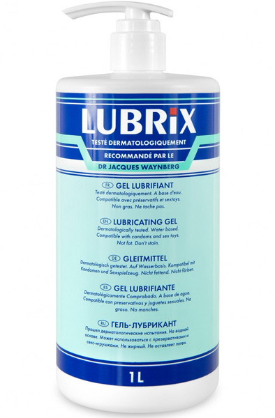 Lubrix Gleitgel 1000 ml - Gleitmittel für Fisting / Analsex 1