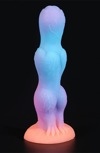 Lumy Leuchtender Dildo 20 cm - Drachen-Dildo 3