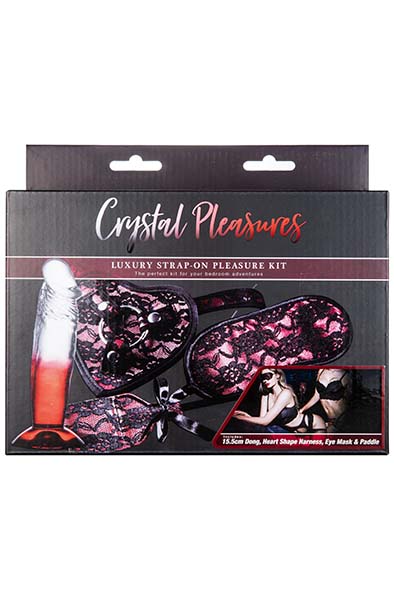 Luxury Strap-on Vergnügungsset 15,5 cm - Strap-on-Paket 4