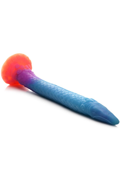 Makara Leuchtende Silikon-Schlange 46 cm - Drachen-Dildo 2