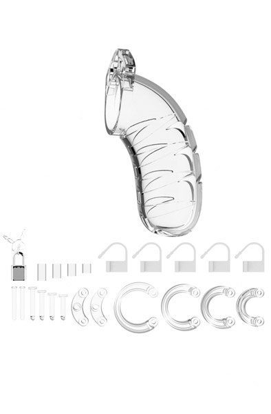 Mancage 04 Keuschheits-Peniskäfig Transparent - Keuschheitskäfig 2