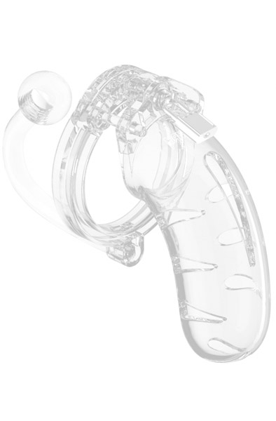 Mancage 11 Keuschheitskäfig mit Plug transparent - Keuschheitskäfig 1