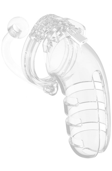 Mancage 12 Keuschheitskäfig mit Plug Transparent - Keuschheitskäfig 1