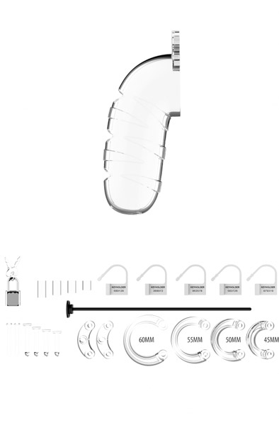 Mancage 17 Keuschheitskäfig mit Silikon Dilator - Keuschheitskäfig 2