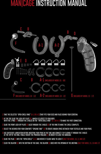 Mancage 17 Keuschheitskäfig mit Silikon Dilator - Keuschheitskäfig 3