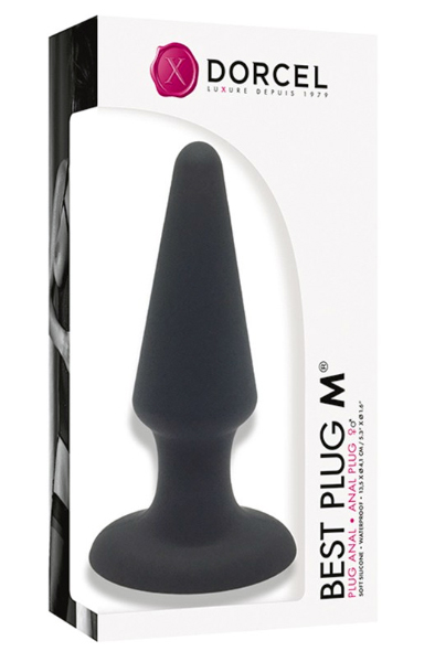 Marc Dorcel Best Plug M Silikon 13,5cm - Analplug 2