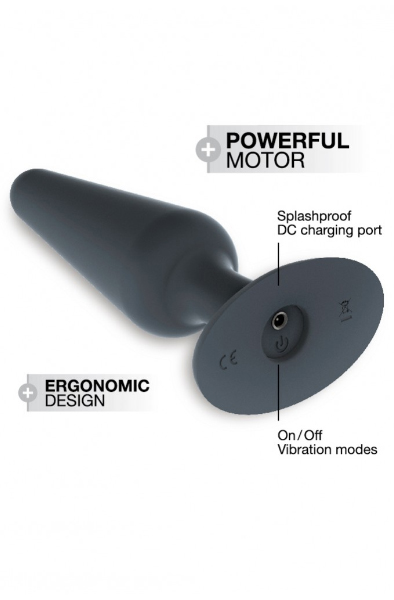Marc Dorcel Bester Vibe Plug M Wiederaufladbar - Vibrierender Analplug 2