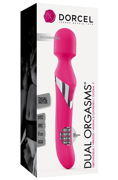 Marc Dorcel Dual Orgasms Pink - Zauberstab/Massagestab 3