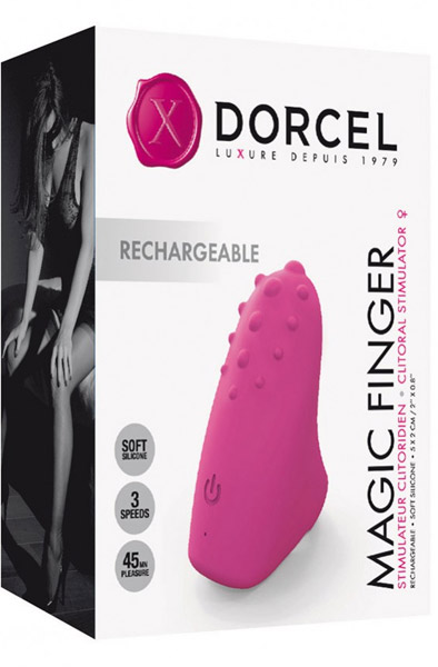 Marc Dorcel Magic Finger Wiederaufladbar Pink - Finger-Vibrator 3