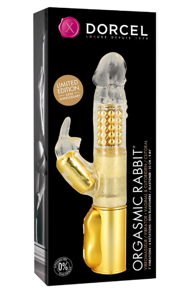 Marc Dorcel Orgasmic Rabbit Limited Edition Gold - Rabbit-Vibrator 2