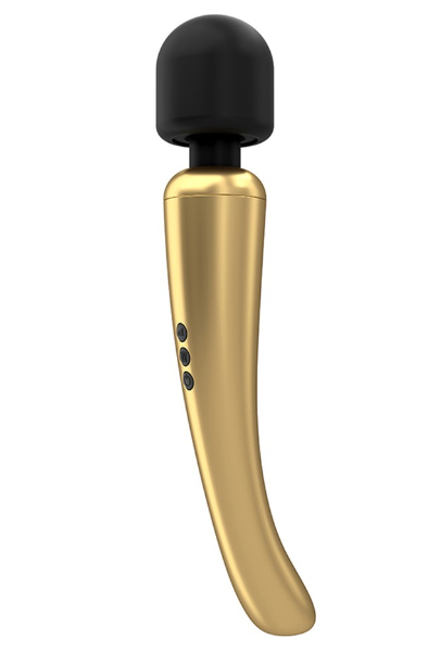 Marc Dorcel Wiederaufladbarer Megawand Gold - Zauberstab/Massagestab 1