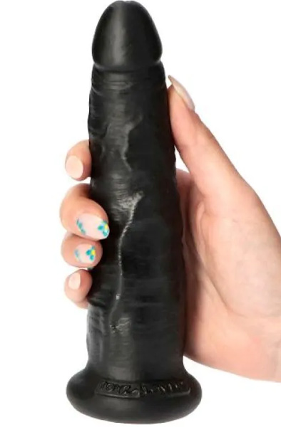 Marco Dildo Schwarz 19,5 cm - Realistischer Dildo 3