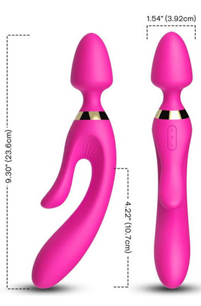 Massager & Vibrator Rabbit 23,5 cm - Zauberstab/Massagestab 2
