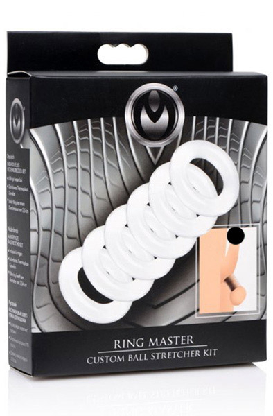 Master Series Ring Master individuelles Hodenstretcher-Set - Ball Stretcher 2