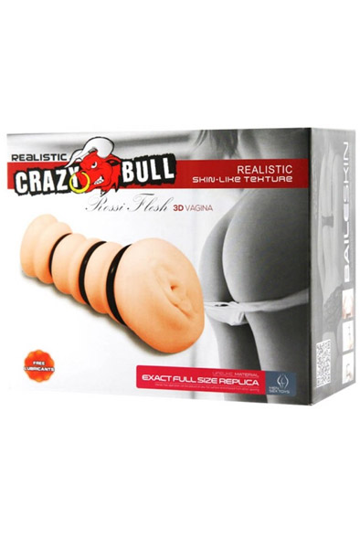 Masturbating Vagina-Hülse mit Ringen - Vagina-Masturbator 2