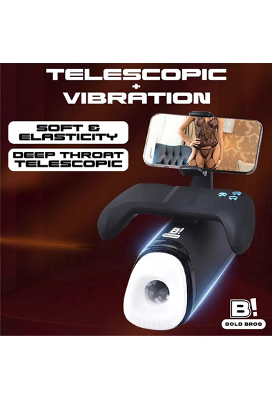 Masturbator mit Stoßfunktion Vibration & Heizung - Automatischer Masturbator 4