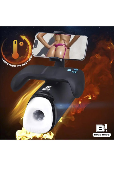 Masturbator mit Stoßfunktion Vibration & Heizung - Automatischer Masturbator 6