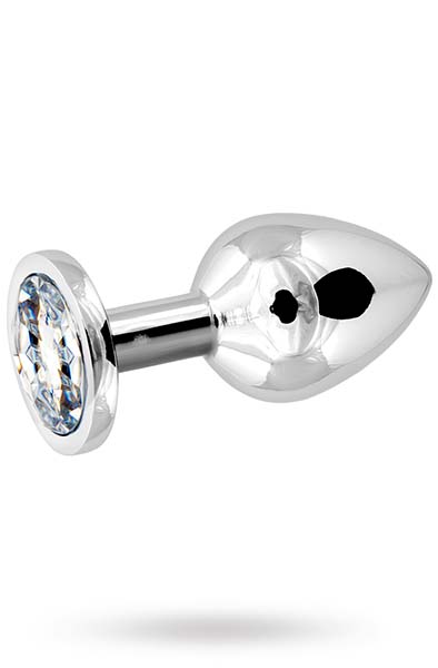 Metal Butt Plug Silber Mittelgroß - Analplug aus Metall 3