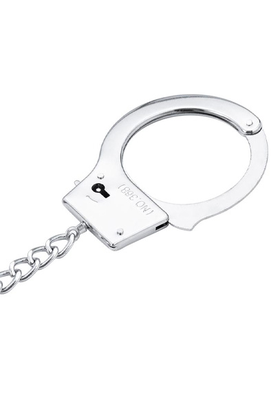 Metal Handschellen mit Analplug - Analplug aus Metall 6