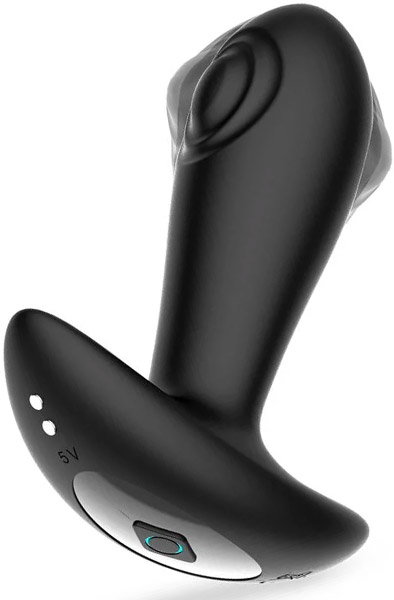 Milton Dual Tapping Analplug mit Fernbedienung - Vibrierender Analplug 3