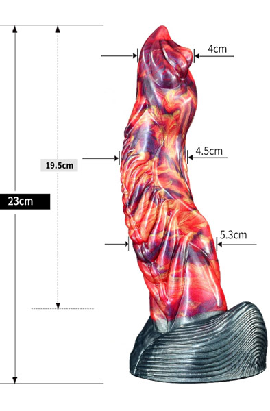 Minotaurs Mastery Dildo 23 cm - Monster-Dildo 5