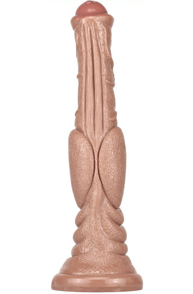 Monster Dildo Long Schwanz Hellbraun 30 cm - Monster-Dildo 1