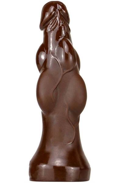 Monster Dildo Umik Braun 21 cm - Monster-Dildo 1