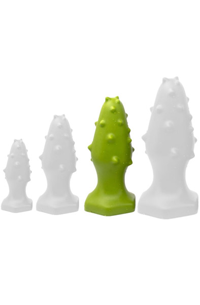 Monster Spike Silikon Plug L 15,2 cm - Extra dicker Analplug 1