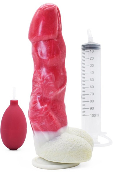 Monster Verax spritzender Dildo 22 cm - Drachen-Dildo 1
